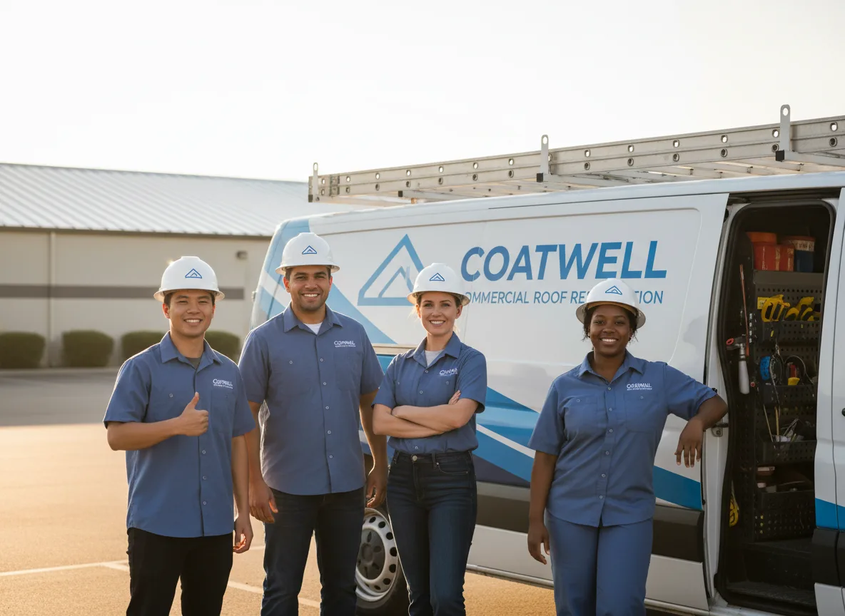 Commercial roof coating company in Essex, CT